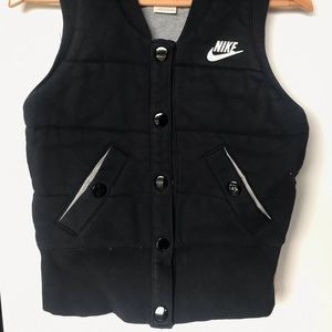Women’s black nike vest
